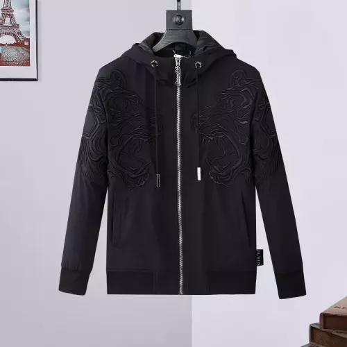 Cheap Philipp Plein PP Jackets Long Sleeved For Men #1387298 Replica Wholesale [$85.00 USD] [ITEM#1387298] on Replica Philipp Plein PP Jackets