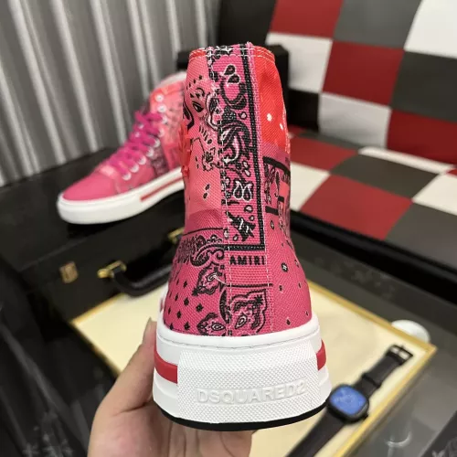 Cheap Dsquared High Tops Shoes For Men #1387429 Replica Wholesale [$82.00 USD] [ITEM#1387429] on Replica Dsquared High Tops Shoes