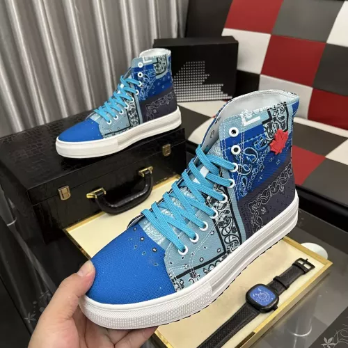 Cheap Dsquared High Tops Shoes For Men #1387430 Replica Wholesale [$82.00 USD] [ITEM#1387430] on Replica Dsquared High Tops Shoes