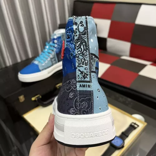 Cheap Dsquared High Tops Shoes For Men #1387430 Replica Wholesale [$82.00 USD] [ITEM#1387430] on Replica Dsquared High Tops Shoes