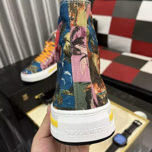 Cheap Dsquared High Tops Shoes For Men #1387431 Replica Wholesale [$82.00 USD] [ITEM#1387431] on Replica Dsquared High Tops Shoes
