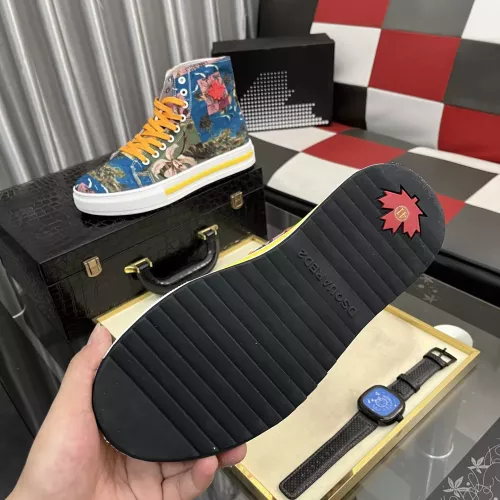 Cheap Dsquared High Tops Shoes For Men #1387431 Replica Wholesale [$82.00 USD] [ITEM#1387431] on Replica Dsquared High Tops Shoes