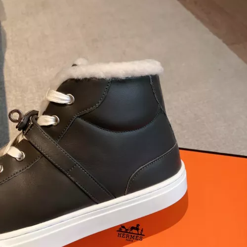Cheap Hermes High Tops Shoes For Men #1387550 Replica Wholesale [$145.00 USD] [ITEM#1387550] on Replica Hermes High Tops Shoes