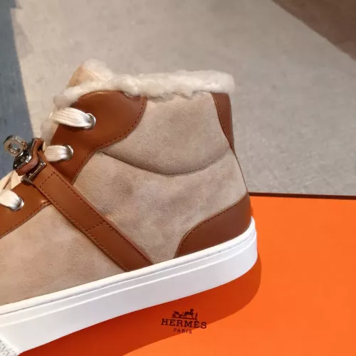 Cheap Hermes High Tops Shoes For Women #1387555 Replica Wholesale [$145.00 USD] [ITEM#1387555] on Replica Hermes High Tops Shoes