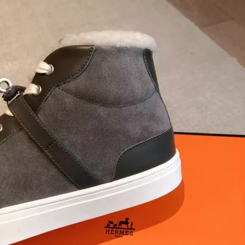 Cheap Hermes High Tops Shoes For Men #1387556 Replica Wholesale [$145.00 USD] [ITEM#1387556] on Replica Hermes High Tops Shoes