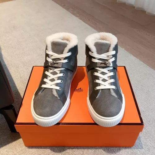 Cheap Hermes High Tops Shoes For Women #1387557 Replica Wholesale [$145.00 USD] [ITEM#1387557] on Replica Hermes High Tops Shoes