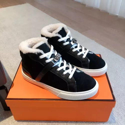 Cheap Hermes High Tops Shoes For Women #1387561 Replica Wholesale [$145.00 USD] [ITEM#1387561] on Replica Hermes High Tops Shoes