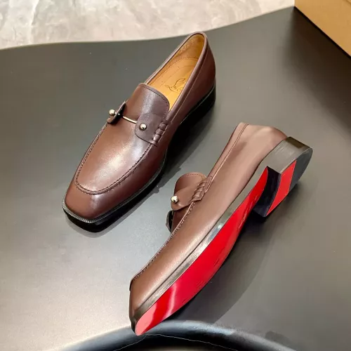 Cheap Christian Louboutin Leather Shoes For Men #1387568 Replica Wholesale [$172.00 USD] [ITEM#1387568] on Replica Christian Louboutin Leather Shoes