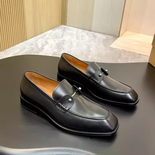 Cheap Christian Louboutin Leather Shoes For Men #1387577 Replica Wholesale [$172.00 USD] [ITEM#1387577] on Replica Christian Louboutin Leather Shoes