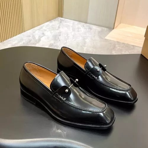 Cheap Christian Louboutin Leather Shoes For Men #1387578 Replica Wholesale [$172.00 USD] [ITEM#1387578] on Replica Christian Louboutin Leather Shoes