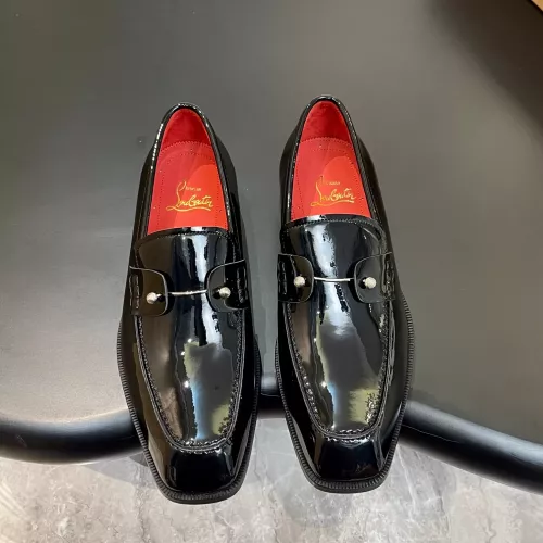 Cheap Christian Louboutin Leather Shoes For Men #1387580 Replica Wholesale [$172.00 USD] [ITEM#1387580] on Replica Christian Louboutin Leather Shoes