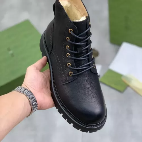 Cheap Gucci Boots For Men #1387625 Replica Wholesale [$105.00 USD] [ITEM#1387625] on Replica Gucci Boots