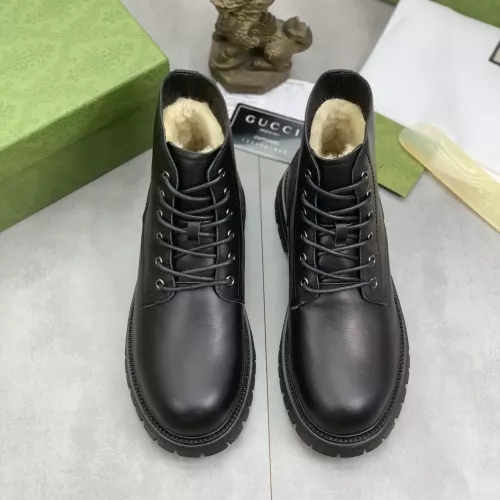 Cheap Gucci Boots For Men #1387626 Replica Wholesale [$105.00 USD] [ITEM#1387626] on Replica Gucci Boots