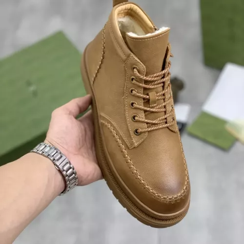 Cheap Gucci Boots For Men #1387627 Replica Wholesale [$105.00 USD] [ITEM#1387627] on Replica Gucci Boots