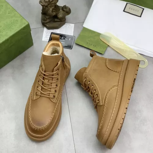 Cheap Gucci Boots For Men #1387627 Replica Wholesale [$105.00 USD] [ITEM#1387627] on Replica Gucci Boots