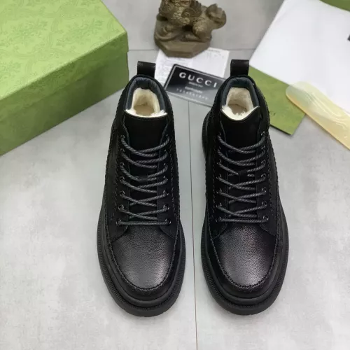 Cheap Gucci Boots For Men #1387630 Replica Wholesale [$105.00 USD] [ITEM#1387630] on Replica Gucci Boots