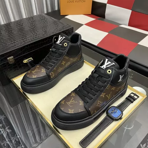 Cheap Louis Vuitton High Tops Shoes For Men #1387673 Replica Wholesale [$85.00 USD] [ITEM#1387673] on Replica Louis Vuitton High Tops Shoes