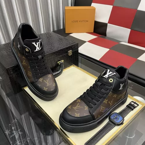 Cheap Louis Vuitton High Tops Shoes For Men #1387673 Replica Wholesale [$85.00 USD] [ITEM#1387673] on Replica Louis Vuitton High Tops Shoes