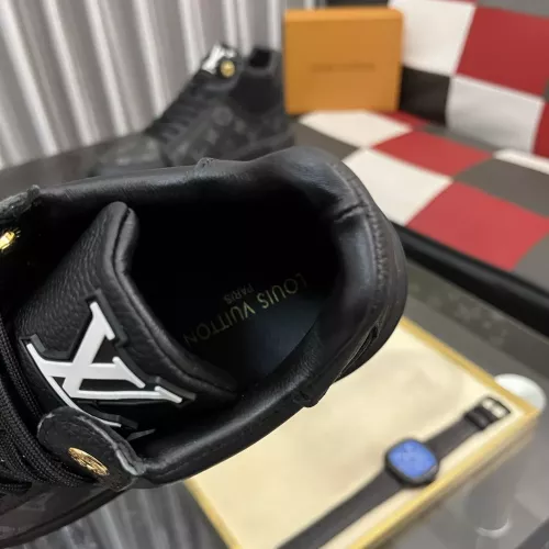 Cheap Louis Vuitton High Tops Shoes For Men #1387674 Replica Wholesale [$85.00 USD] [ITEM#1387674] on Replica Louis Vuitton High Tops Shoes