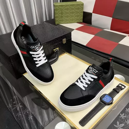 Cheap Gucci Casual Shoes For Men #1387714 Replica Wholesale [$80.00 USD] [ITEM#1387714] on Replica Gucci Casual Shoes