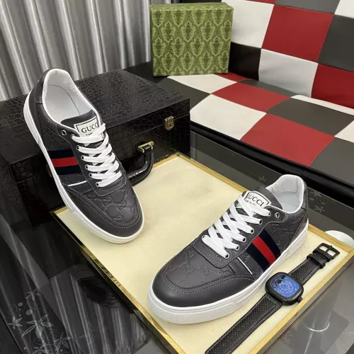 Cheap Gucci Casual Shoes For Men #1387717 Replica Wholesale [$82.00 USD] [ITEM#1387717] on Replica Gucci Casual Shoes