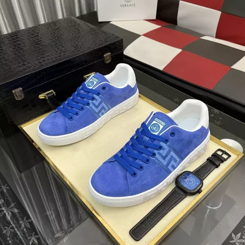 Cheap Versace Casual Shoes For Men #1387767 Replica Wholesale [$76.00 USD] [ITEM#1387767] on Replica Versace Casual Shoes