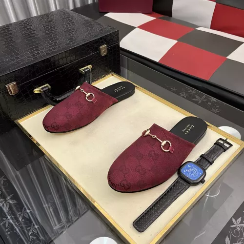 Cheap Gucci Slippers For Men #1387846 Replica Wholesale [$92.00 USD] [ITEM#1387846] on Replica Gucci Slippers