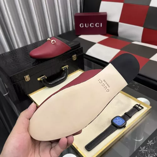 Cheap Gucci Slippers For Men #1387856 Replica Wholesale [$92.00 USD] [ITEM#1387856] on Replica Gucci Slippers
