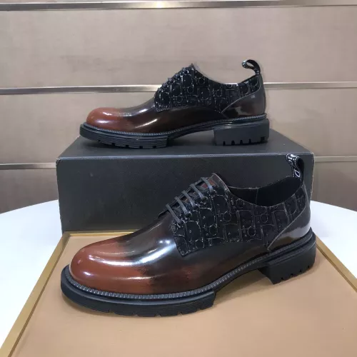 Cheap Christian Dior Leather Shoes For Men #1387862 Replica Wholesale [$128.00 USD] [ITEM#1387862] on Replica Christian Dior Leather Shoes