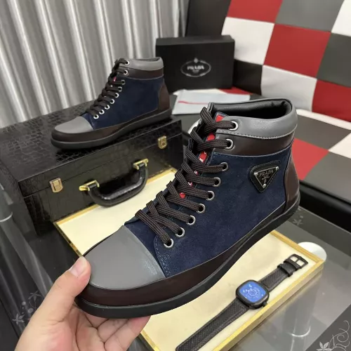 Prada High Top Shoes For Men #1387864
