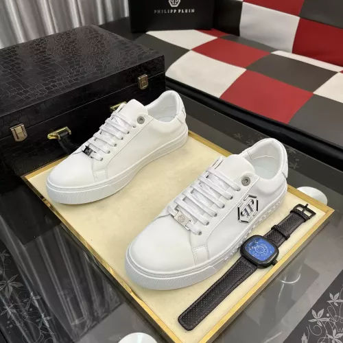 Cheap Philipp Plein PP Casual Shoes For Men #1387925 Replica Wholesale [$80.00 USD] [ITEM#1387925] on Replica Philipp Plein PP Casual Shoes