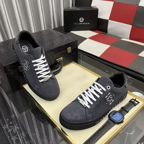 Cheap Philipp Plein PP Casual Shoes For Men #1387930 Replica Wholesale [$80.00 USD] [ITEM#1387930] on Replica Philipp Plein PP Casual Shoes