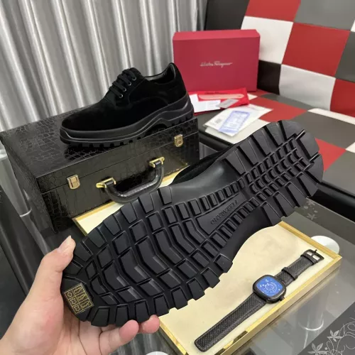 Cheap Salvatore Ferragamo Leather Shoes For Men #1387948 Replica Wholesale [$118.00 USD] [ITEM#1387948] on Replica Salvatore Ferragamo Leather Shoes