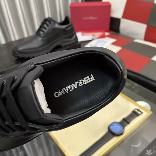 Cheap Salvatore Ferragamo Leather Shoes For Men #1387949 Replica Wholesale [$118.00 USD] [ITEM#1387949] on Replica Salvatore Ferragamo Leather Shoes