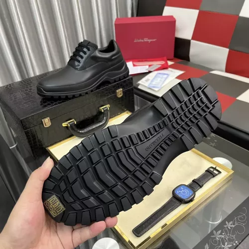 Cheap Salvatore Ferragamo Leather Shoes For Men #1387949 Replica Wholesale [$118.00 USD] [ITEM#1387949] on Replica Salvatore Ferragamo Leather Shoes