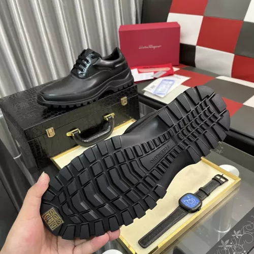 Cheap Salvatore Ferragamo Leather Shoes For Men #1387951 Replica Wholesale [$118.00 USD] [ITEM#1387951] on Replica Salvatore Ferragamo Leather Shoes