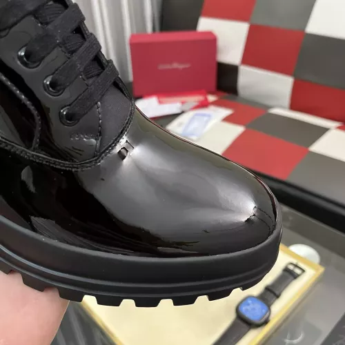 Cheap Salvatore Ferragamo Leather Shoes For Men #1387955 Replica Wholesale [$118.00 USD] [ITEM#1387955] on Replica Salvatore Ferragamo Leather Shoes