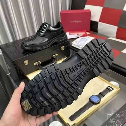 Cheap Salvatore Ferragamo Leather Shoes For Men #1387955 Replica Wholesale [$118.00 USD] [ITEM#1387955] on Replica Salvatore Ferragamo Leather Shoes