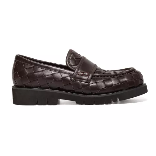 Cheap Bottega Veneta BV Leather Shoes For Men #1387962 Replica Wholesale [$135.00 USD] [ITEM#1387962] on Replica Bottega Veneta BV Leather Shoes