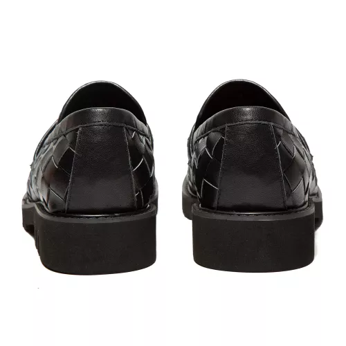 Cheap Bottega Veneta BV Leather Shoes For Women #1387965 Replica Wholesale [$135.00 USD] [ITEM#1387965] on Replica Bottega Veneta BV Leather Shoes