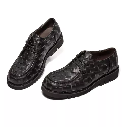 Bottega Veneta BV Leather Shoes For Men #1387968