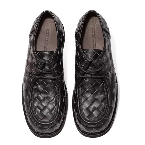 Cheap Bottega Veneta BV Leather Shoes For Women #1387969 Replica Wholesale [$145.00 USD] [ITEM#1387969] on Replica Bottega Veneta BV Leather Shoes