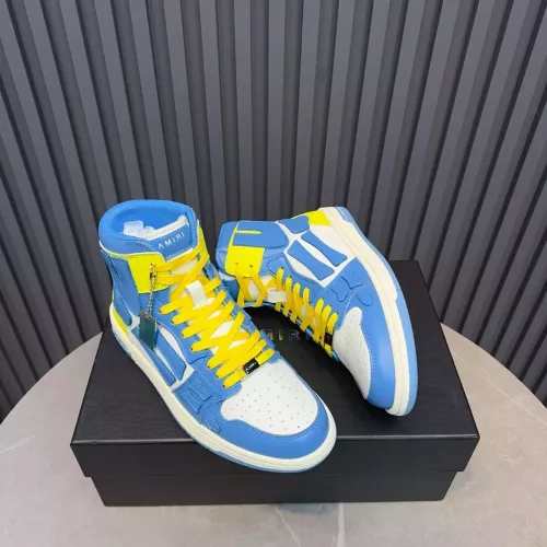 Cheap Amiri High Tops Shoes For Women #1387971 Replica Wholesale [$112.00 USD] [ITEM#1387971] on Replica Amiri High Tops Shoes
