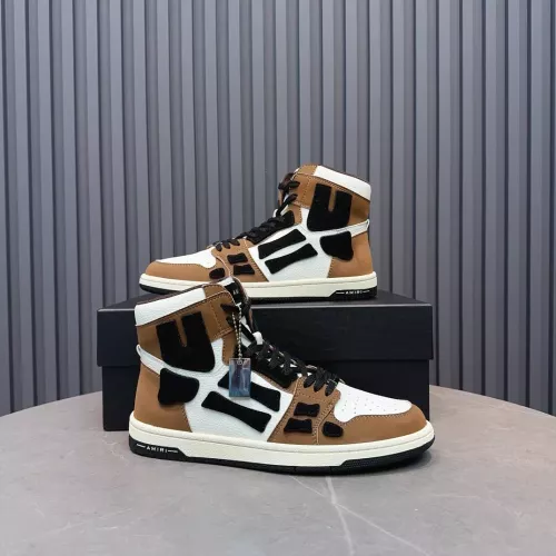 Cheap Amiri High Tops Shoes For Men #1387972 Replica Wholesale [$112.00 USD] [ITEM#1387972] on Replica Amiri High Tops Shoes