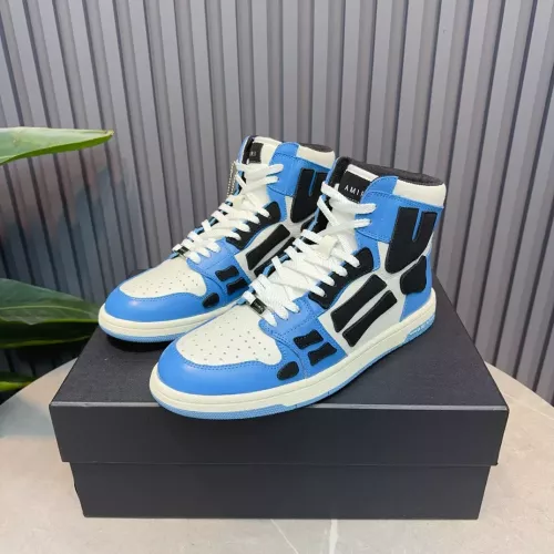 Cheap Amiri High Tops Shoes For Men #1387976 Replica Wholesale [$112.00 USD] [ITEM#1387976] on Replica Amiri High Tops Shoes