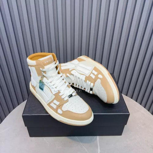 Cheap Amiri High Tops Shoes For Women #1387987 Replica Wholesale [$112.00 USD] [ITEM#1387987] on Replica Amiri High Tops Shoes