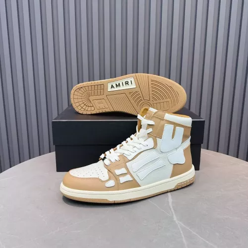Cheap Amiri High Tops Shoes For Women #1387987 Replica Wholesale [$112.00 USD] [ITEM#1387987] on Replica Amiri High Tops Shoes