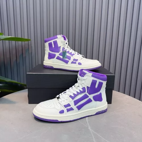 Cheap Amiri High Tops Shoes For Women #1387991 Replica Wholesale [$112.00 USD] [ITEM#1387991] on Replica Amiri High Tops Shoes