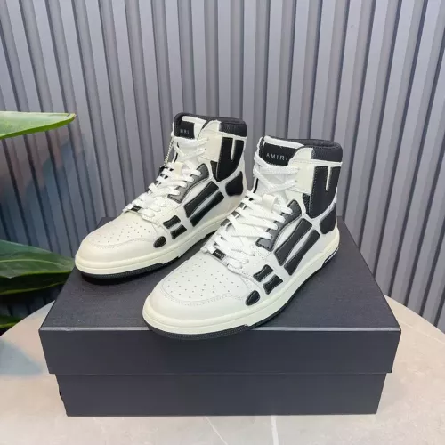 Cheap Amiri High Tops Shoes For Men #1387994 Replica Wholesale [$112.00 USD] [ITEM#1387994] on Replica Amiri High Tops Shoes