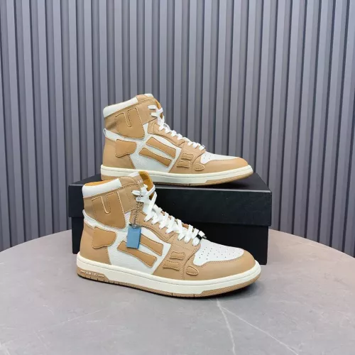 Cheap Amiri High Tops Shoes For Men #1387998 Replica Wholesale [$112.00 USD] [ITEM#1387998] on Replica Amiri High Tops Shoes